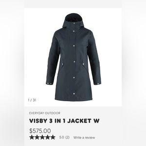 Waterproof 3 in 1 jacket